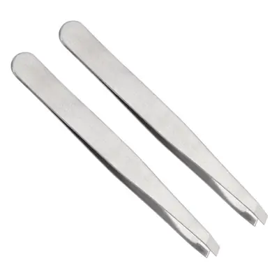 Stainless Steel Oblique Eyebrow Clip Pliers Set