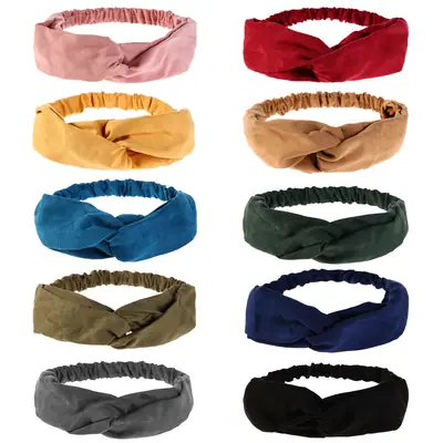 Green Elastic Hair Band for Women