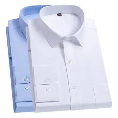 Men's Blue Striped Long Sleeve Shirt 207