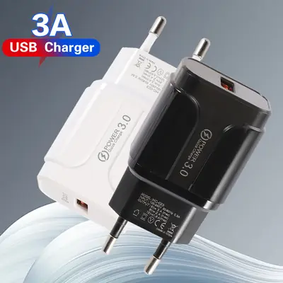 5V/9V/12v QC3.0 USB Travel Charger