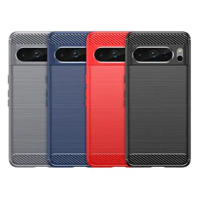 Google Pixel 8A Pro Silicone Protective Case Red