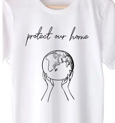 Protect Our Home Graphic T-Shirt White Men Women