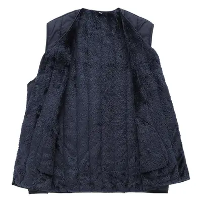 Men's Cotton Vest for Outer Wear, Warm, Lightweight, Autumn Winter
