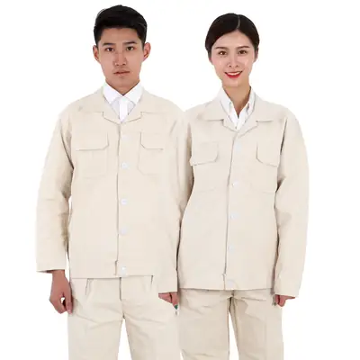 White Canvas Welding Pajama Set for Women