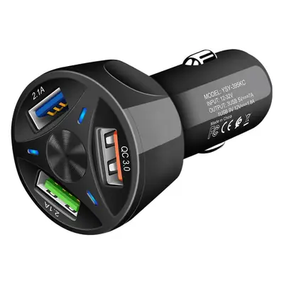 7A QC3.0 USB Car Charger Fast Charging