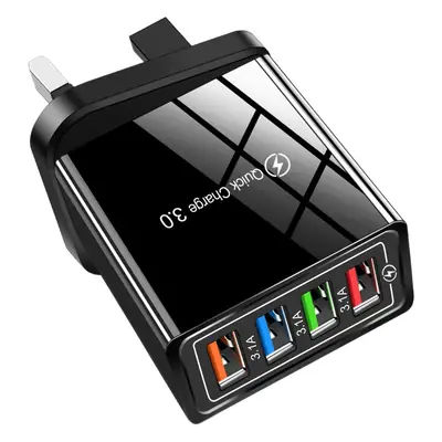 4 USB 5V 3A European Travel Charger