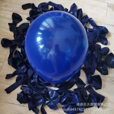 Vintage Klein Blue Party Balloons 5-18 Inch Night Blue