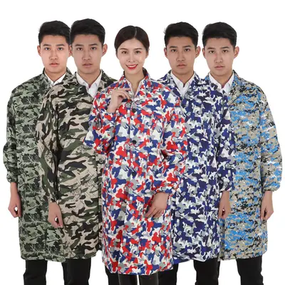 Spot Long Sleeve Camouflage Coat Warehouse Labor Protection