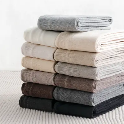 Women Matte Cotton Leggings White Autumn Winter