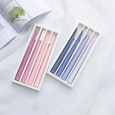 Long rod candle Christmas European style smokeless scented candle long candle home birthday candle banquet party wholesale