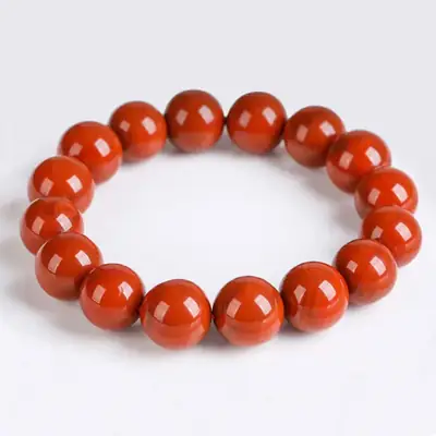 South Red Agate Bracelet Liangshan Mountain Material