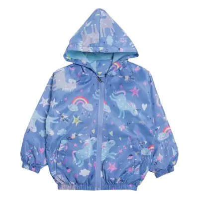Blue Unicorn Windproof Jacket for Girls 2025