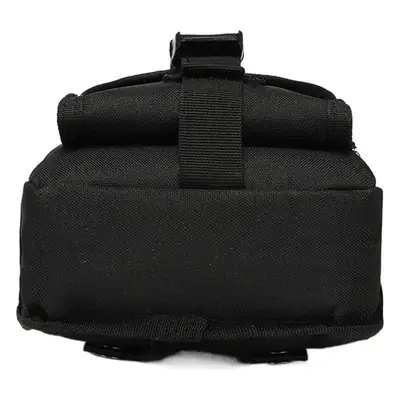 Black Tactical Shoulder Crossbody Bag with MOLLE