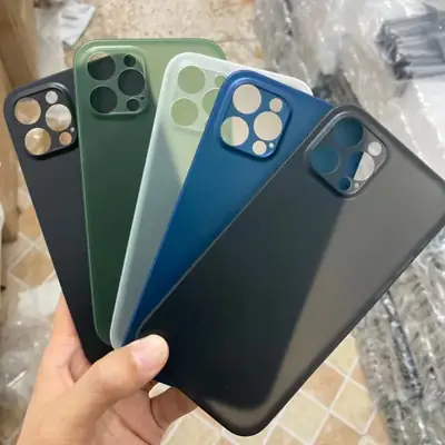 Blue iPhone 13 Promax Anti-Slip Hard Shell Case