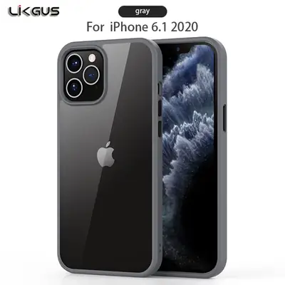 iPhone 12 Pro Mobile Phone Protective Case Transparent Drop-Resistant