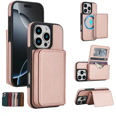 Two-In-One Magnetic Phone Case Green iPhone 17