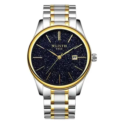 Men's Starry Sky Mesh Watch with Calendar