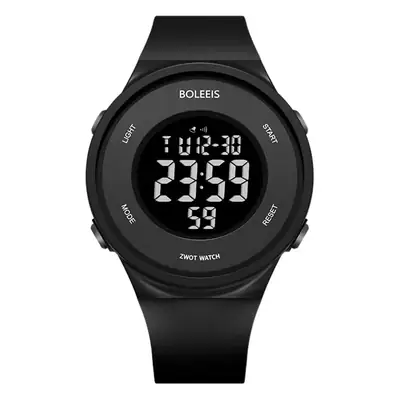 Waterproof Luminous Teen Sports Watch Black