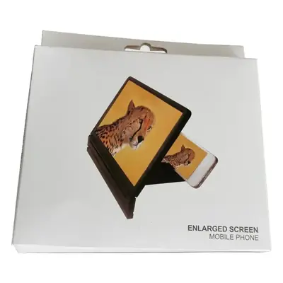 3D Video Magnifier Phone Holder with Lazy Eye Protection