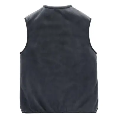 Winter Men Velvet Waistcoat Vest with Fleece Lining Beige