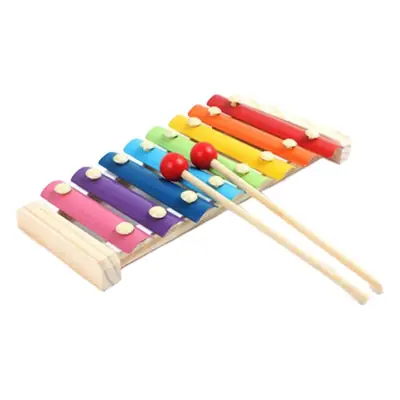 Wooden 8-Tone xylophone for kids early education