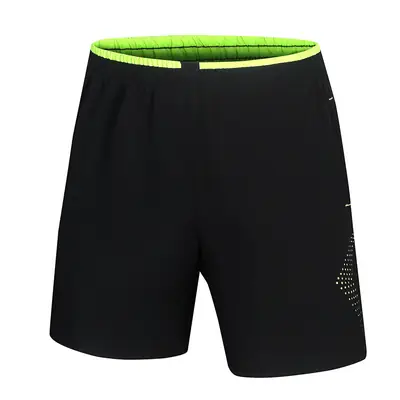 Men's Black Sports Shorts Thin Waist Casual Pants