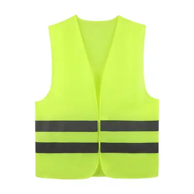 Red Reflective Vest for Safety Work Volunteer Uniform