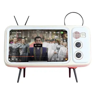 Retro TV Phone Case Stand Bluetooth Speaker