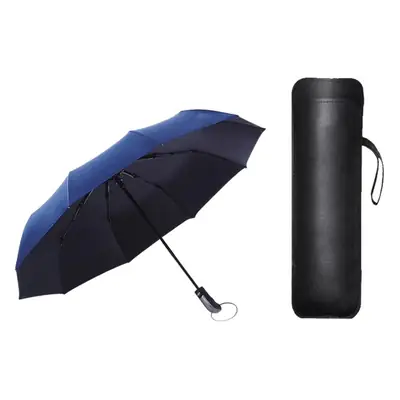 Foldable Sun Umbrella Black Coated Dual-Use Men Women