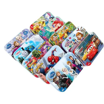 Disney Ice Puzzle Toys for Kids 60Pcs Wooden Educational Game