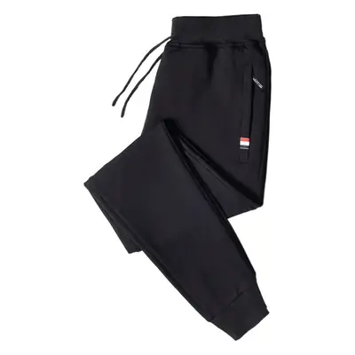 Men's Grey Knitted Casual Pants Large Size
