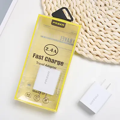 Pnsen Travel Charger 2.4A Fast Charge Yellow