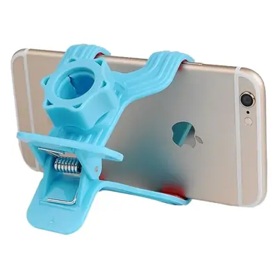 Universal Phone Stand with Adjustable Clamp for Bed or Bedside Watch