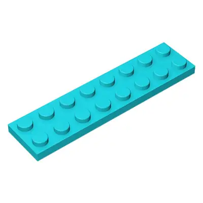 Red 50g MOC3034 Building Blocks 2x8 Foundation Board