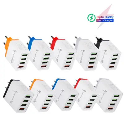 4 USB C Fast Charging Chargers for Mobile Phones Tablets