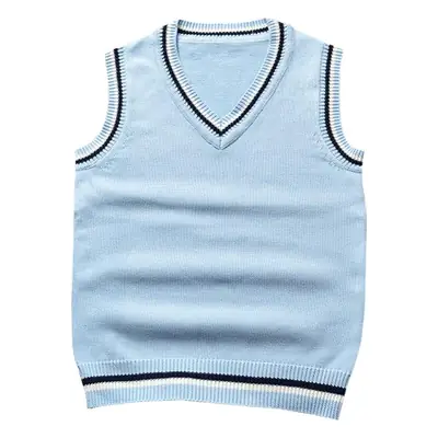 V-Neck Color Matching Unisex Sweater Vest