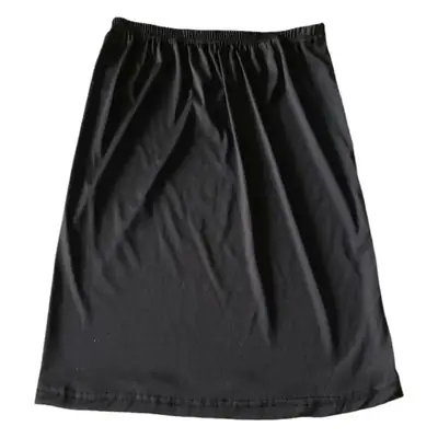 Black Anti-Static Modal Skirt for Women