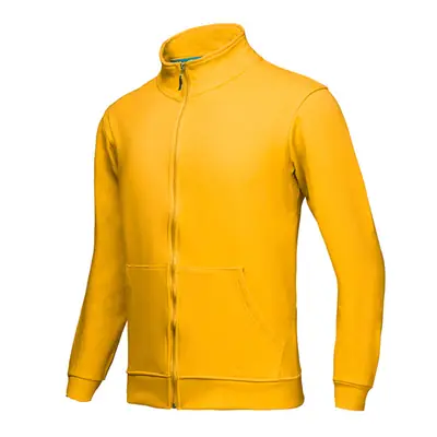 Blue Fleece Zipper Jacket for Men Winter Wear