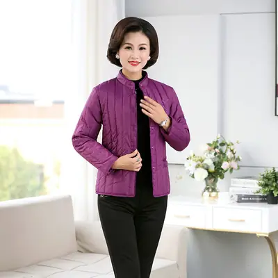 Women Purple Padded Jacket Extra Large Medium