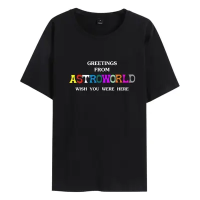 Men Red T-Shirt AST World Greetings Print