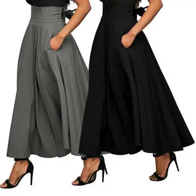 2026 Flared Skirt Set for Women Multi-Color Elegant High Heel