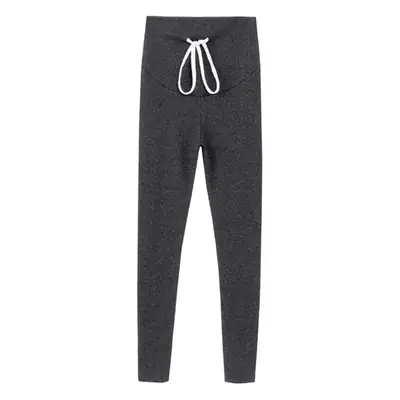 Maternity Leggings Ribbed Spring Fall Thin