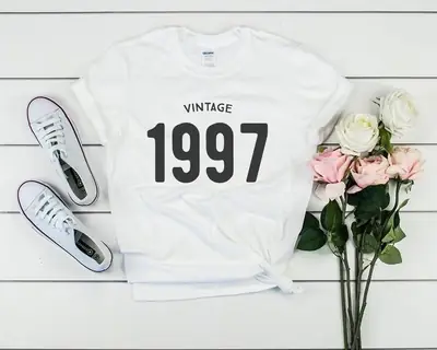 Vintage 1997 T-Shirt for Men Women Europe USA