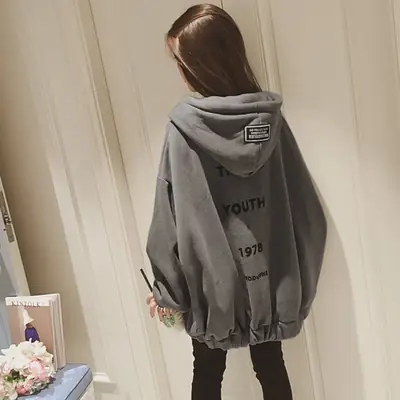 Women's Loose Fit Winter Coat Large Size Velvet Padded Ins