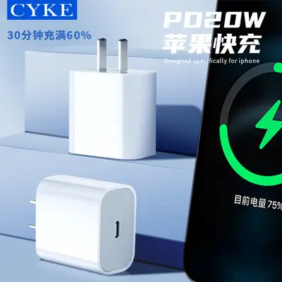 Cyke Fast Charging Phone Charger 30W Apple Compatible