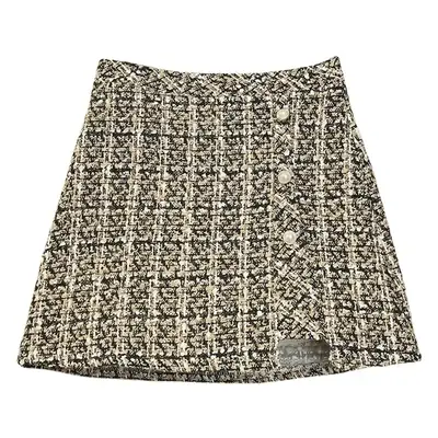 Chanel-Style High-Waist Skirt for Women