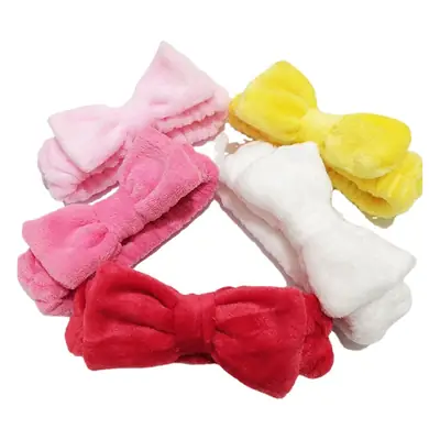 Soft Flannel Sweet Bow Hair Band for Women