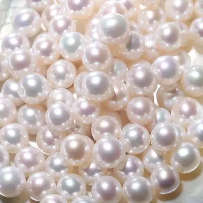 Self-supporting White Pearl Particles AAAA3-13mm