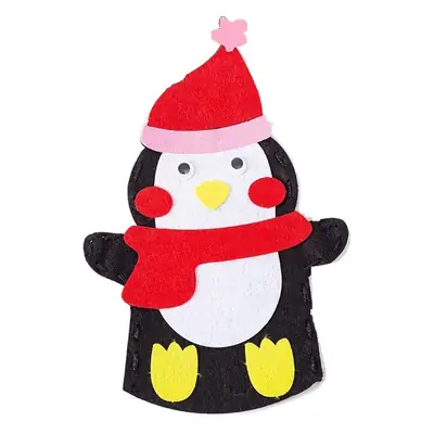 Blue Cartoon Finger Glove Toy for Kids
