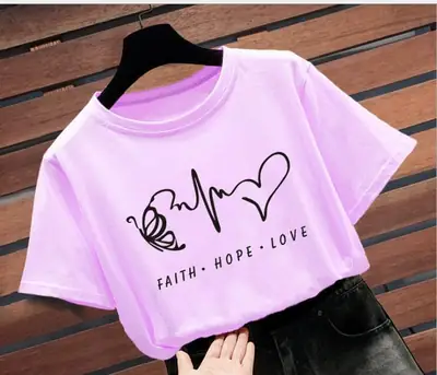 Faith Hope Love T-Shirt for Men Women Maroon
